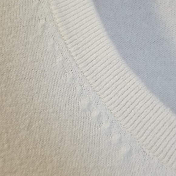 White stretchy cardigan - Picture 2 of 4